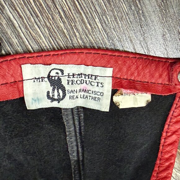 vintage Mr S Leather San Francisco men’s leather jockstrap Costume - Picture 5 of 13